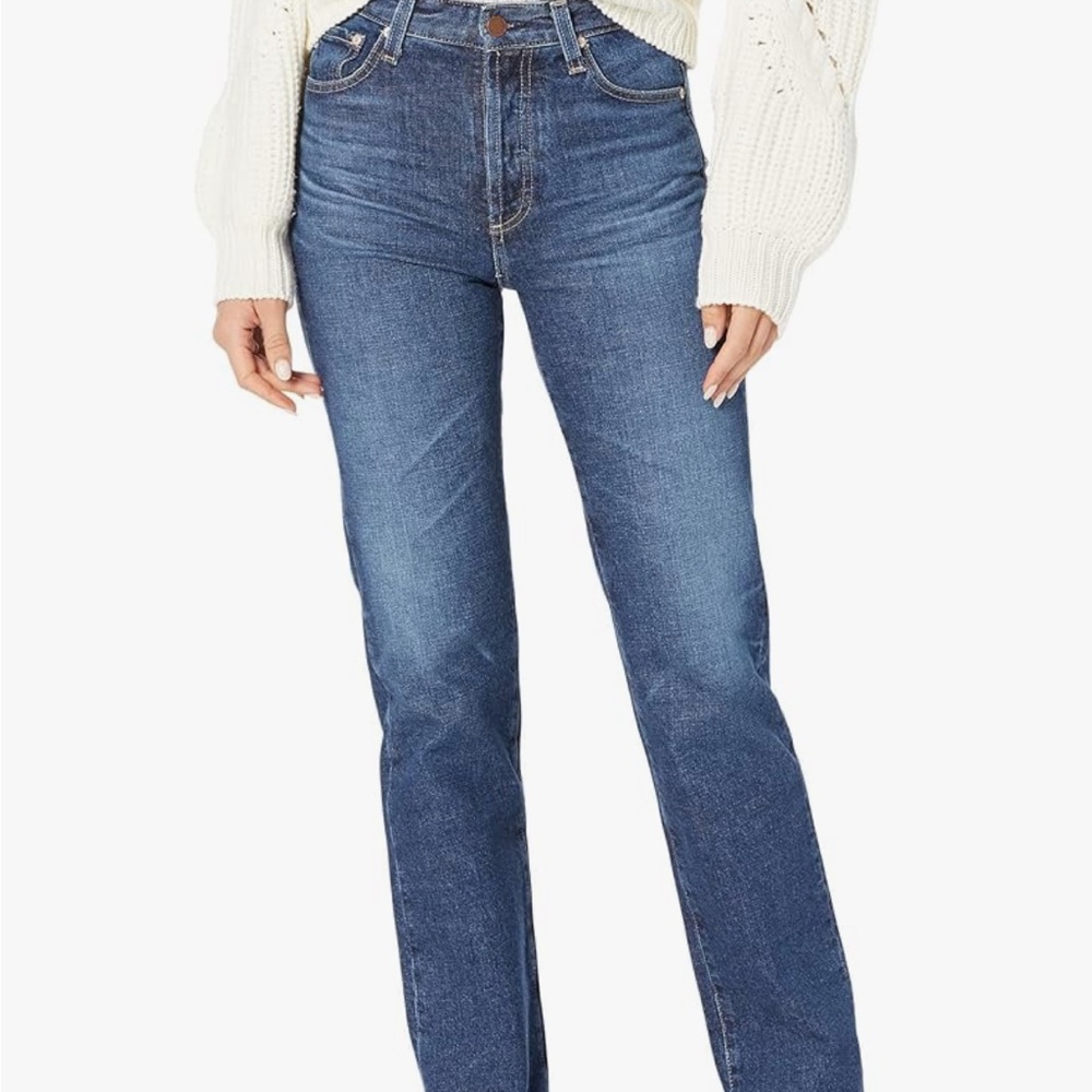 AG Jeans Alexxis Vintage High Rise Straight Sz 25